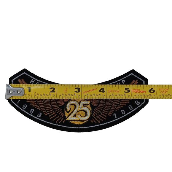 Harley Davidson Patches Owners Group, 25th Anniversary, 09 HOG, 2007 Rocker HD. - Picture 5 of 10